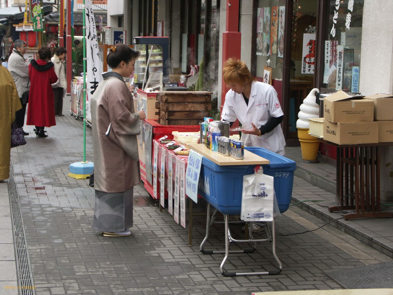 0251 TOKYO Temple Senso Ji quartier Asakusa.
