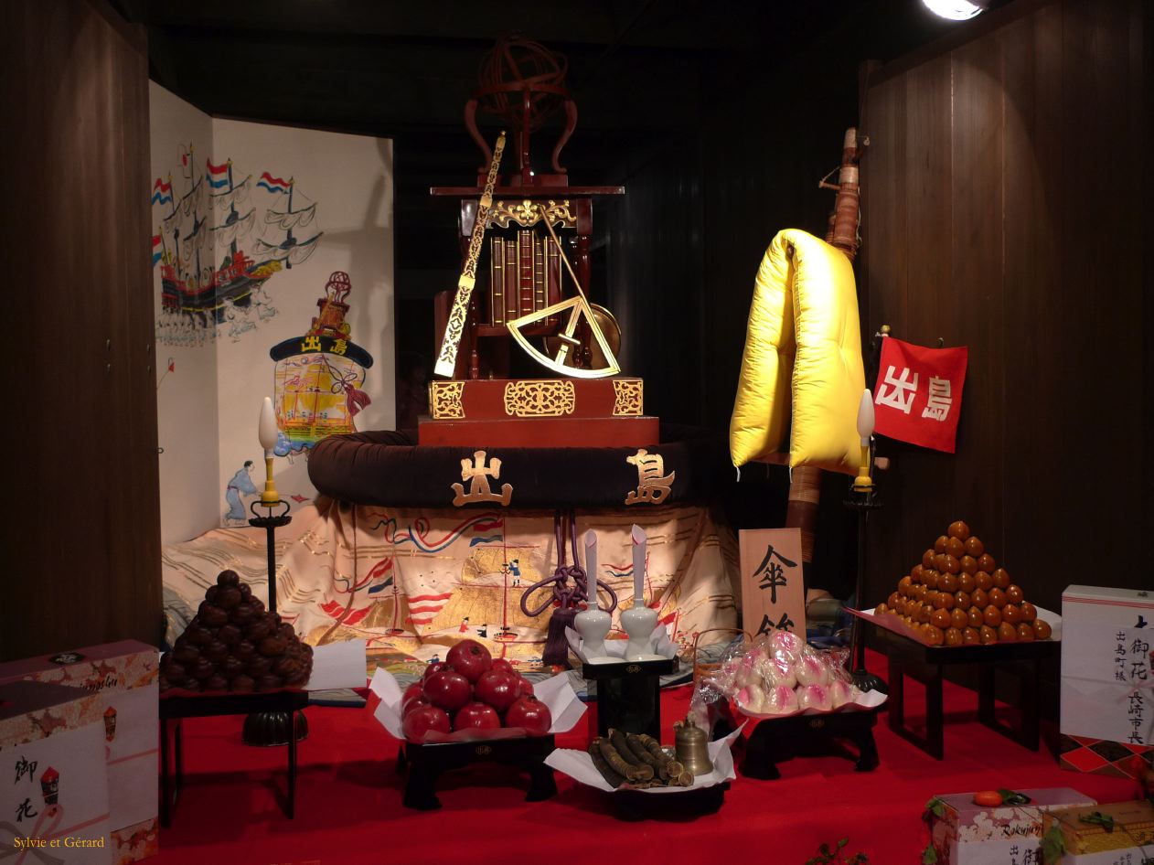 023 Nagasaki Kunchi exposition des cadeaux