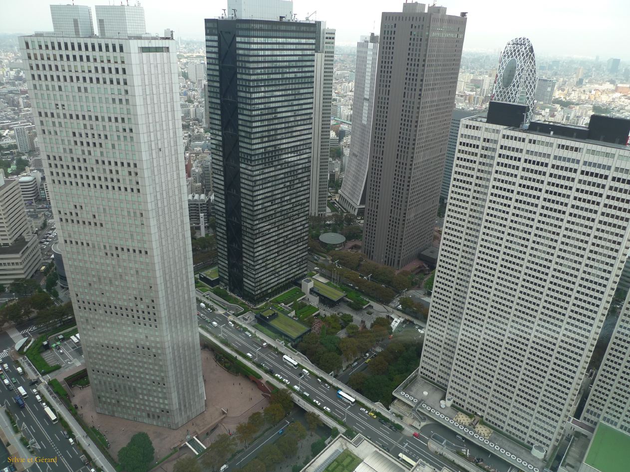 A Tokyo 014a quartier Shinjuku du 42e étage de la Mairie de Tokyo