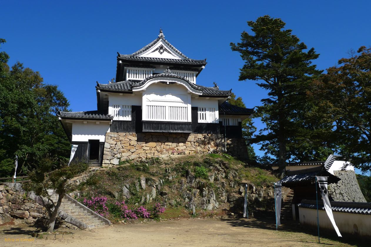 C Chûgoku 079 Bitchu Takahashi le château Matsuyama-jo 