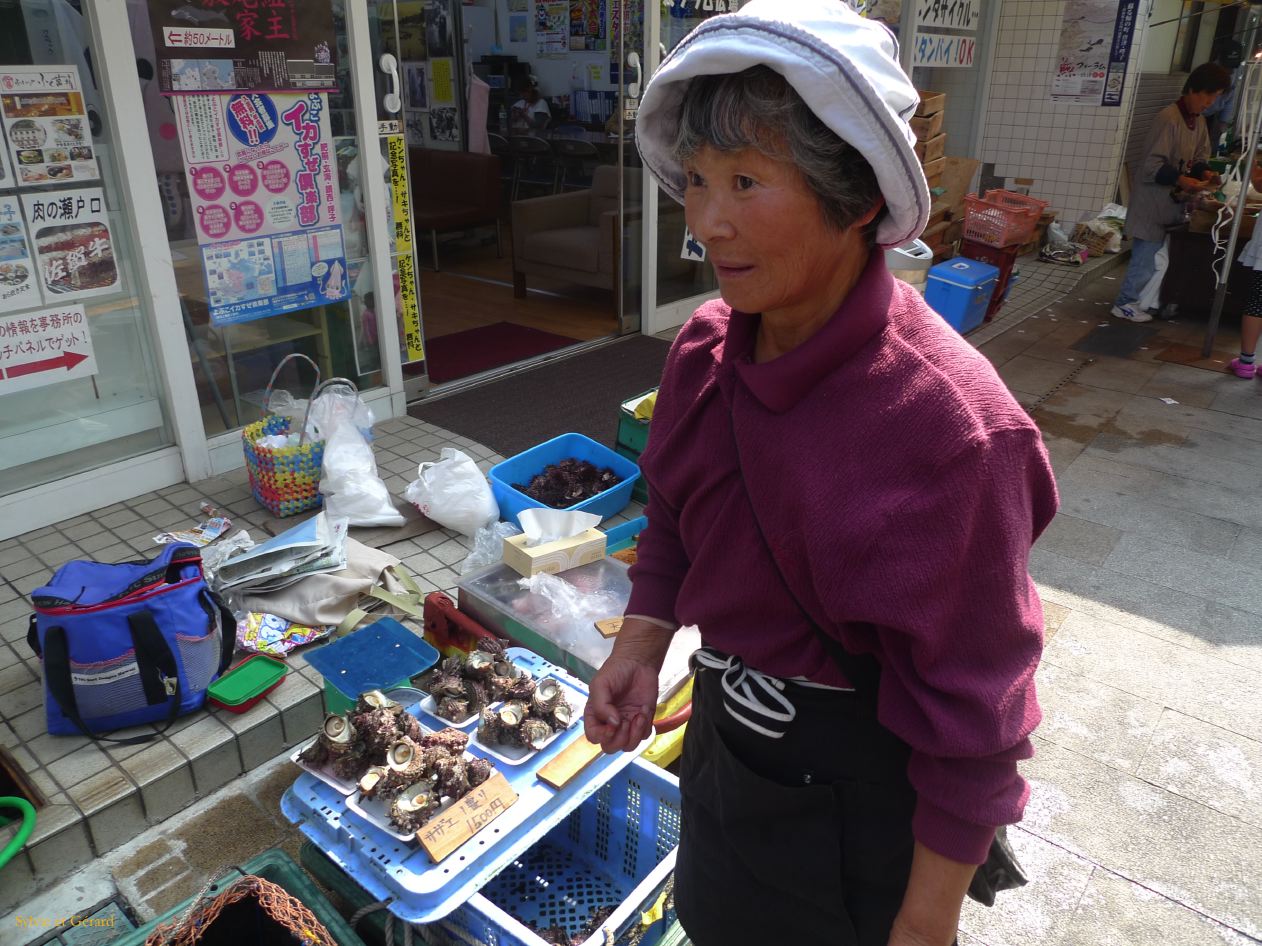 D Kyûshû 040 Yobuko marchande de poissons