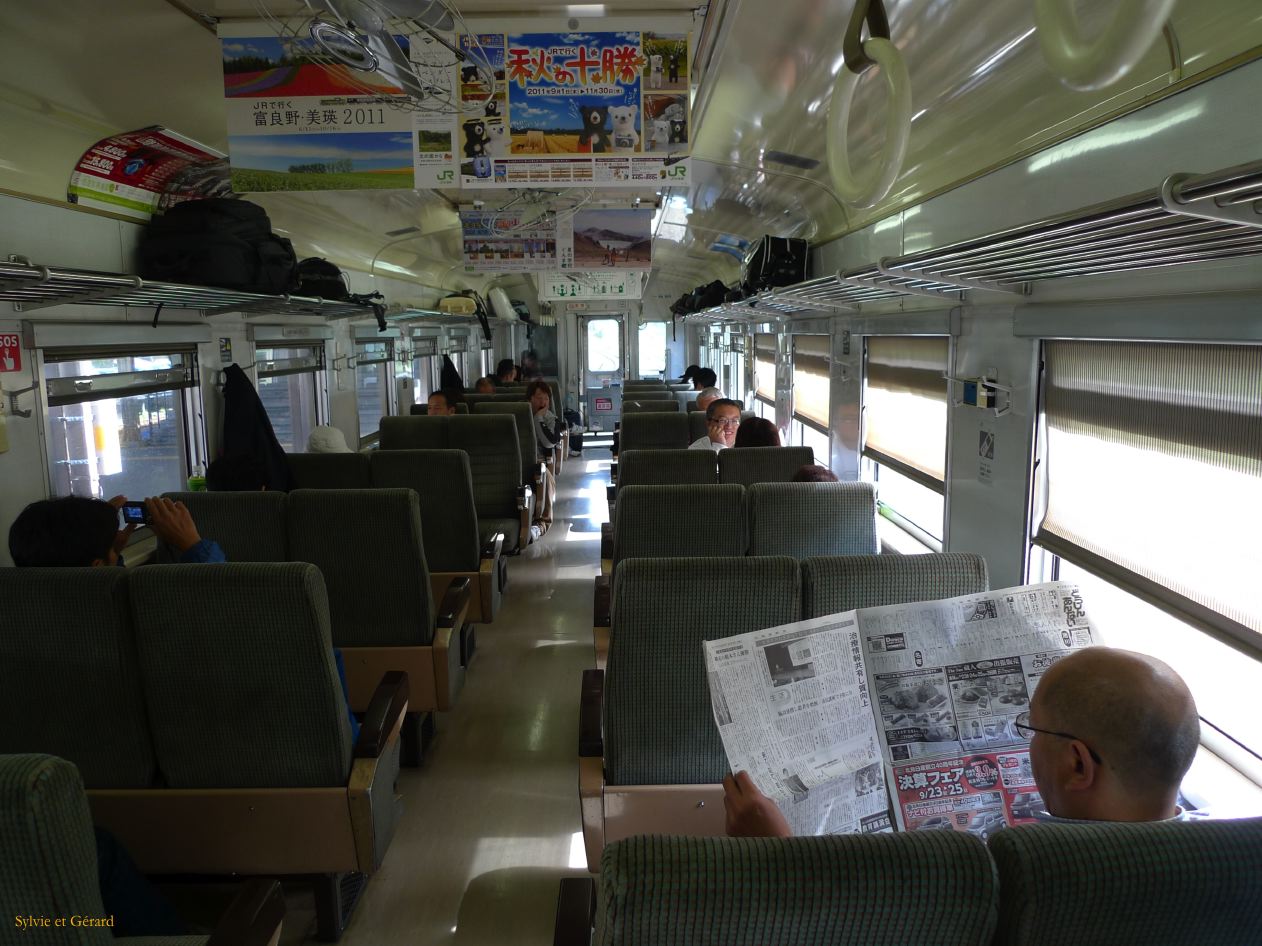 E Hokkaido 020 Abashiri le train 