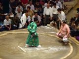 A Tokyo 052 quartier Asakusa le stade et combat de sumos