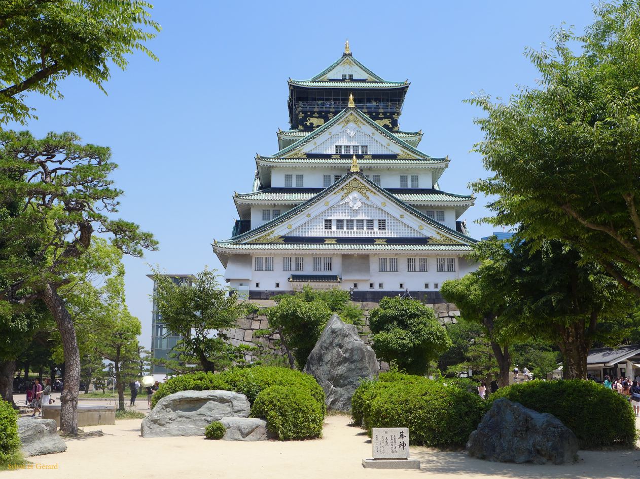 F Osaka le château et ses environs 10