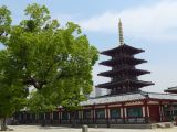 F Osaka temple Shi tenno-ji 11 la pagode 