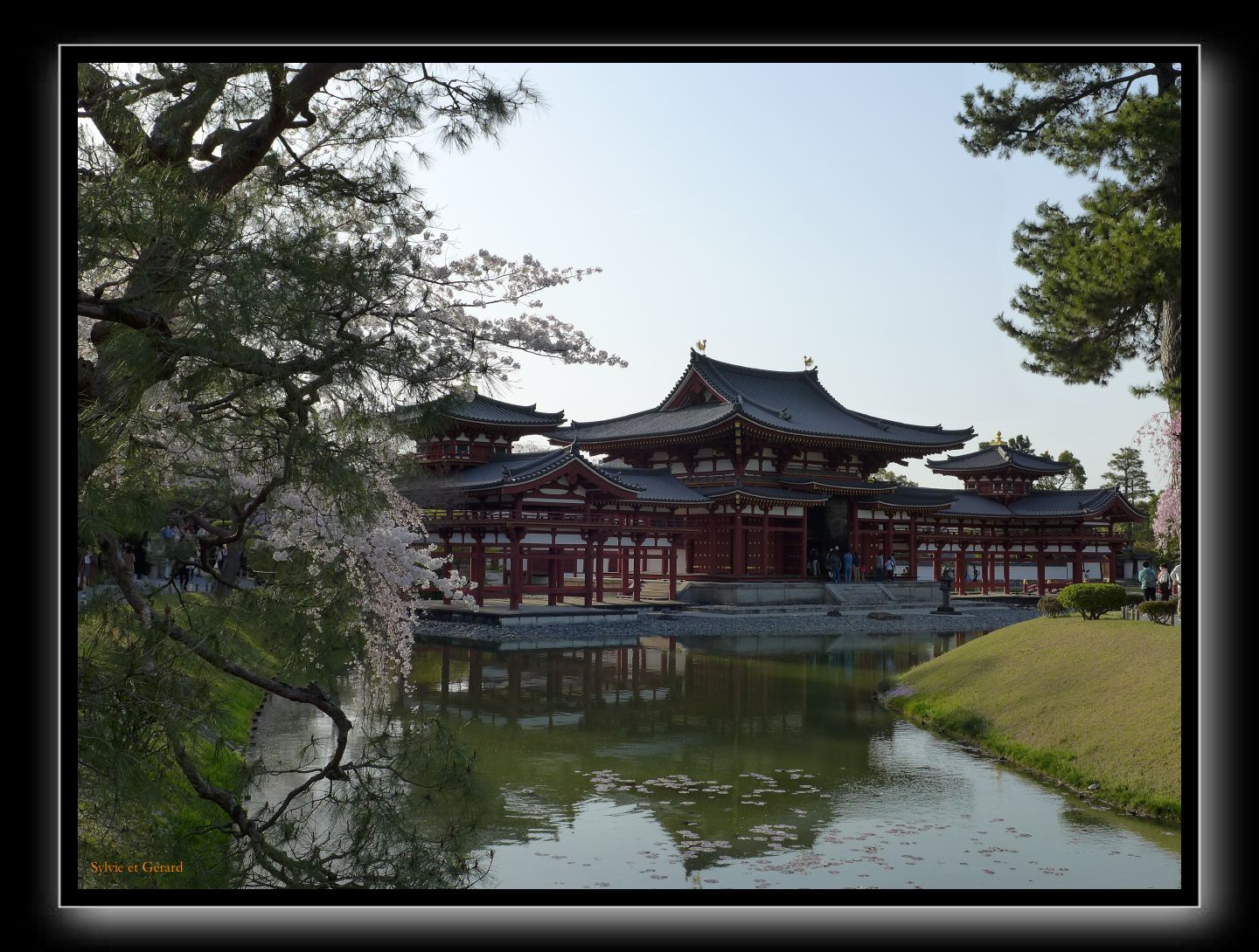 104 Uji  Byodo-in  résidence transformée en temple bouddhique en 1052 