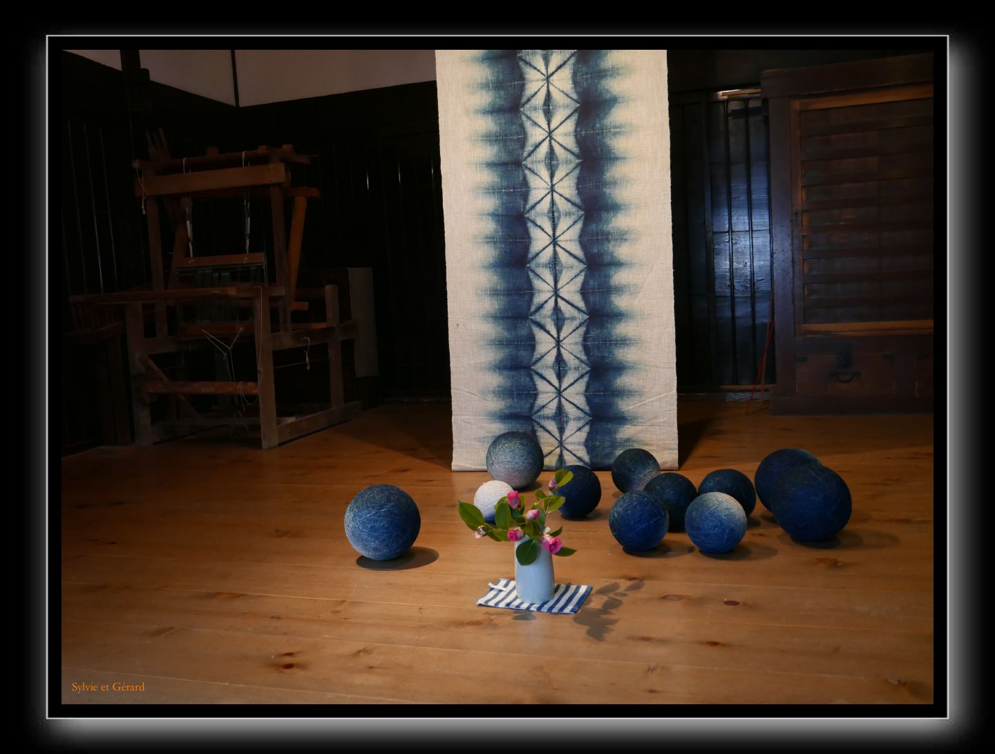 087 Miyama  boutique fabrique d'indigo