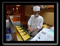 224 Kyoto marché Nishiki et les galeries  le roi de l'omelette carrée