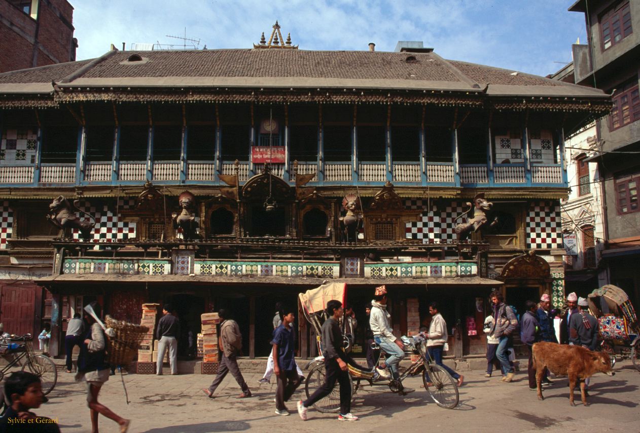 Katmandou quartier Thamel Nepal Nepal 1993-069