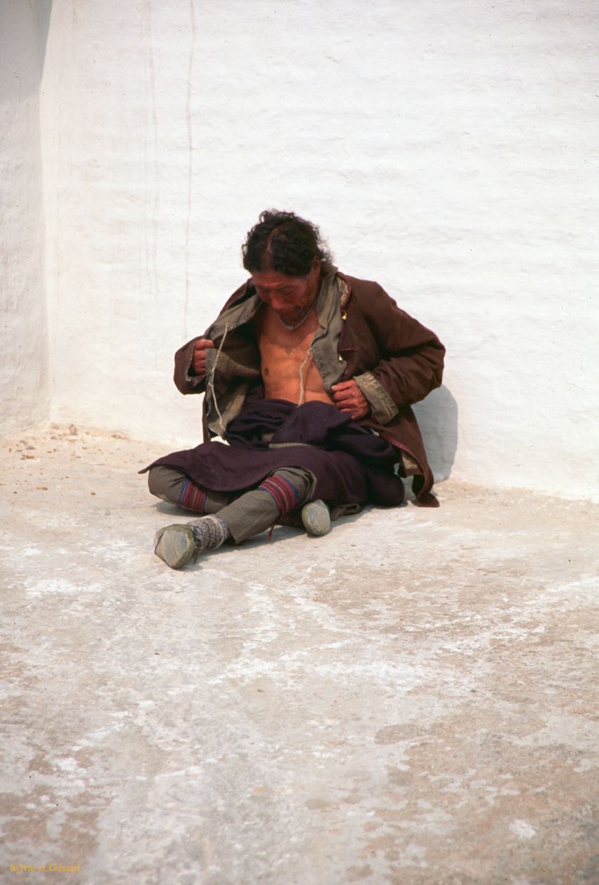 Katmandou Stupa Bodnath Nepal 1993-059