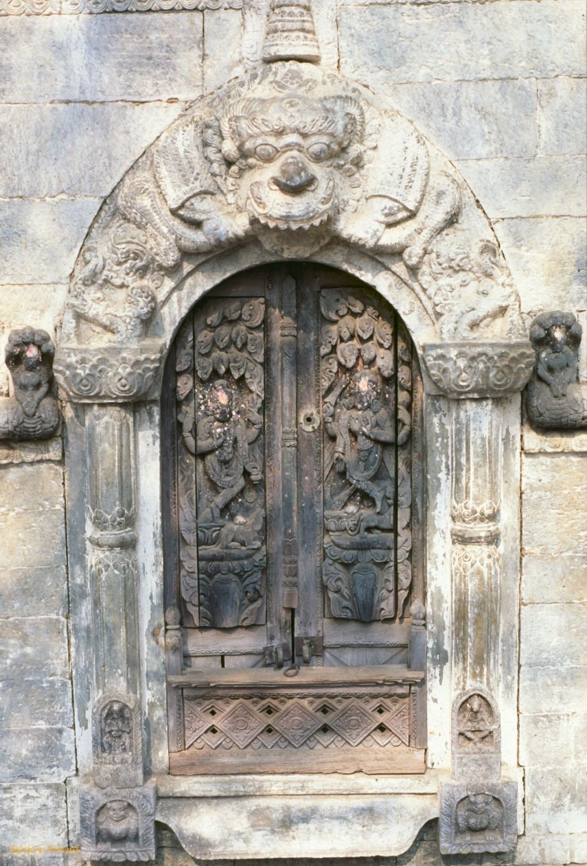 Katmandou temple de Pashupatinah  Nepal 1993-042