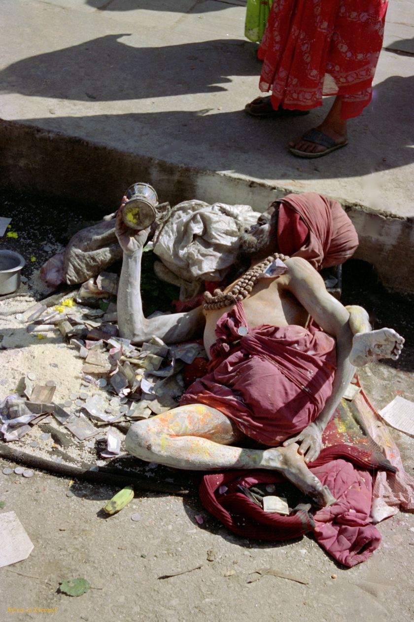 Katmandou temple de Pashupatinah  Nepal 1993-312