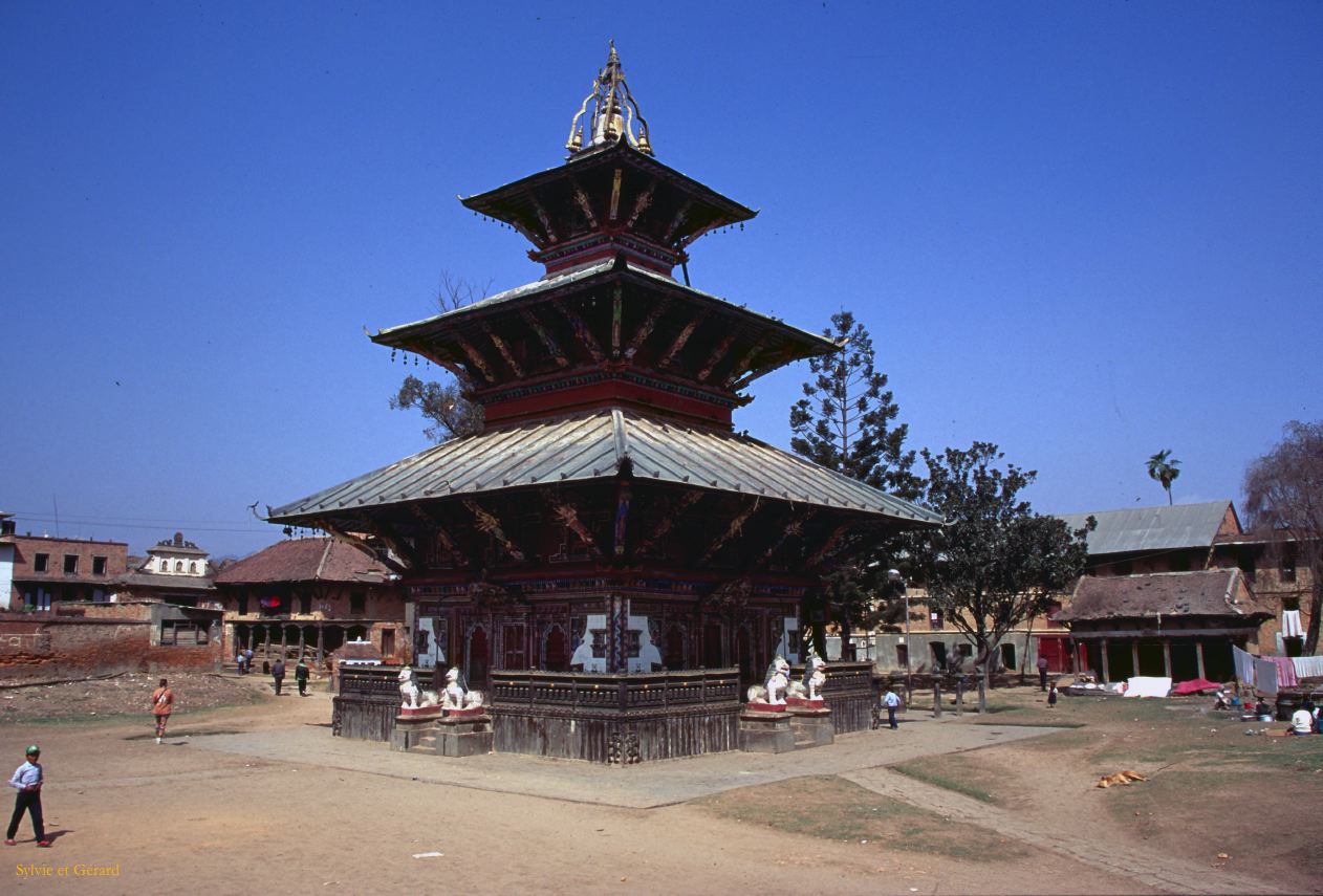 Village vallée de Katmandou Nepal 1993-225