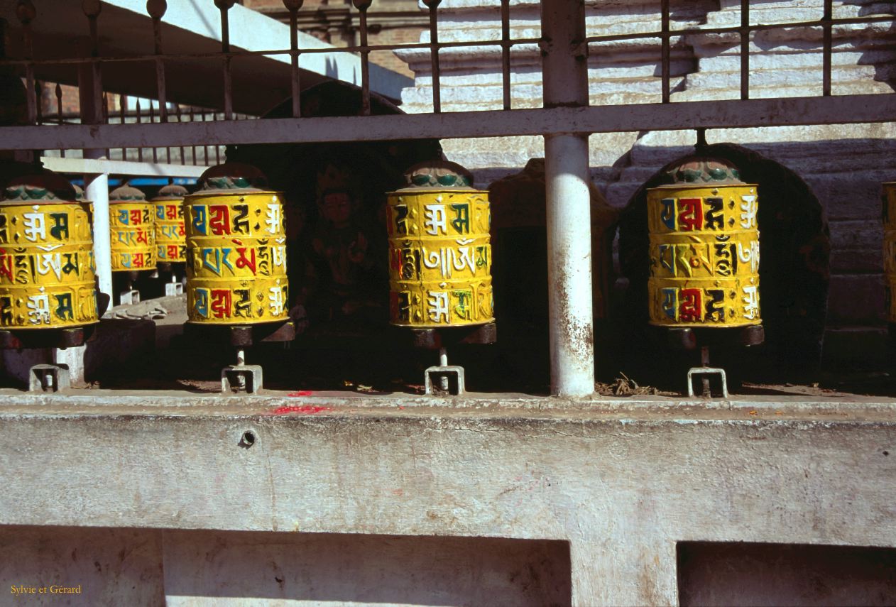 Katmandou quartier Thamel Nepal 1993-083