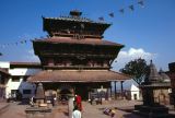 Katmandou temple sur les hauteurs de la ville Nepal 1993-219