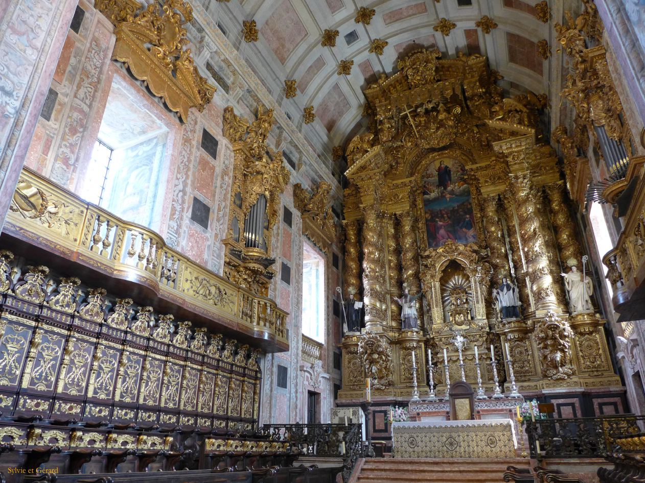 007 Porto Ribeira la Sé cathédrale l'intérieur  P1360700
