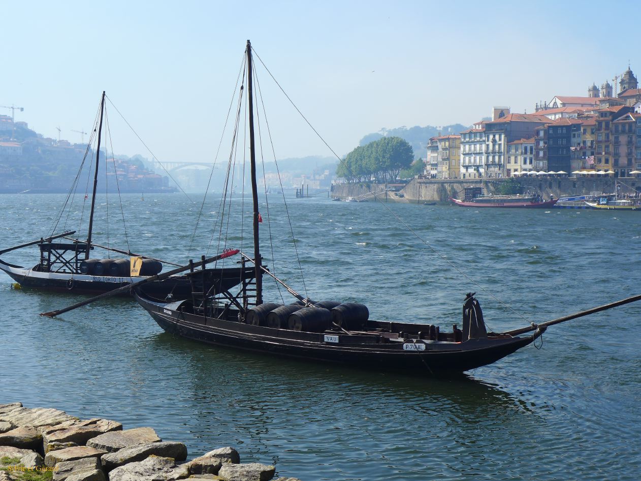094 Vila Nova de Gaia le Douro et les bateaux  P1360931