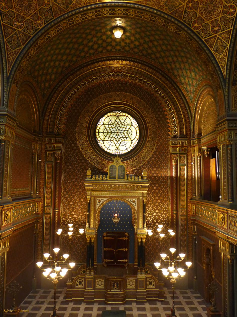 092 Prague Josefof ancien quartier juif la synagogue espagnole 