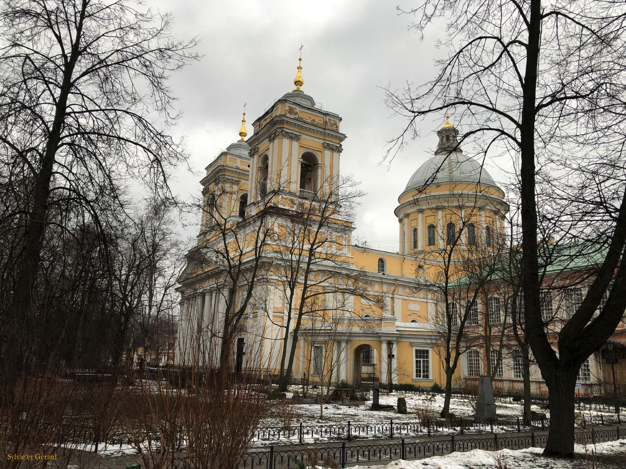 121 Saint Pétersbourg la Laure Alexandre Nevsky les reliques d'Alexander Nevsky y furent transférées en 1724 