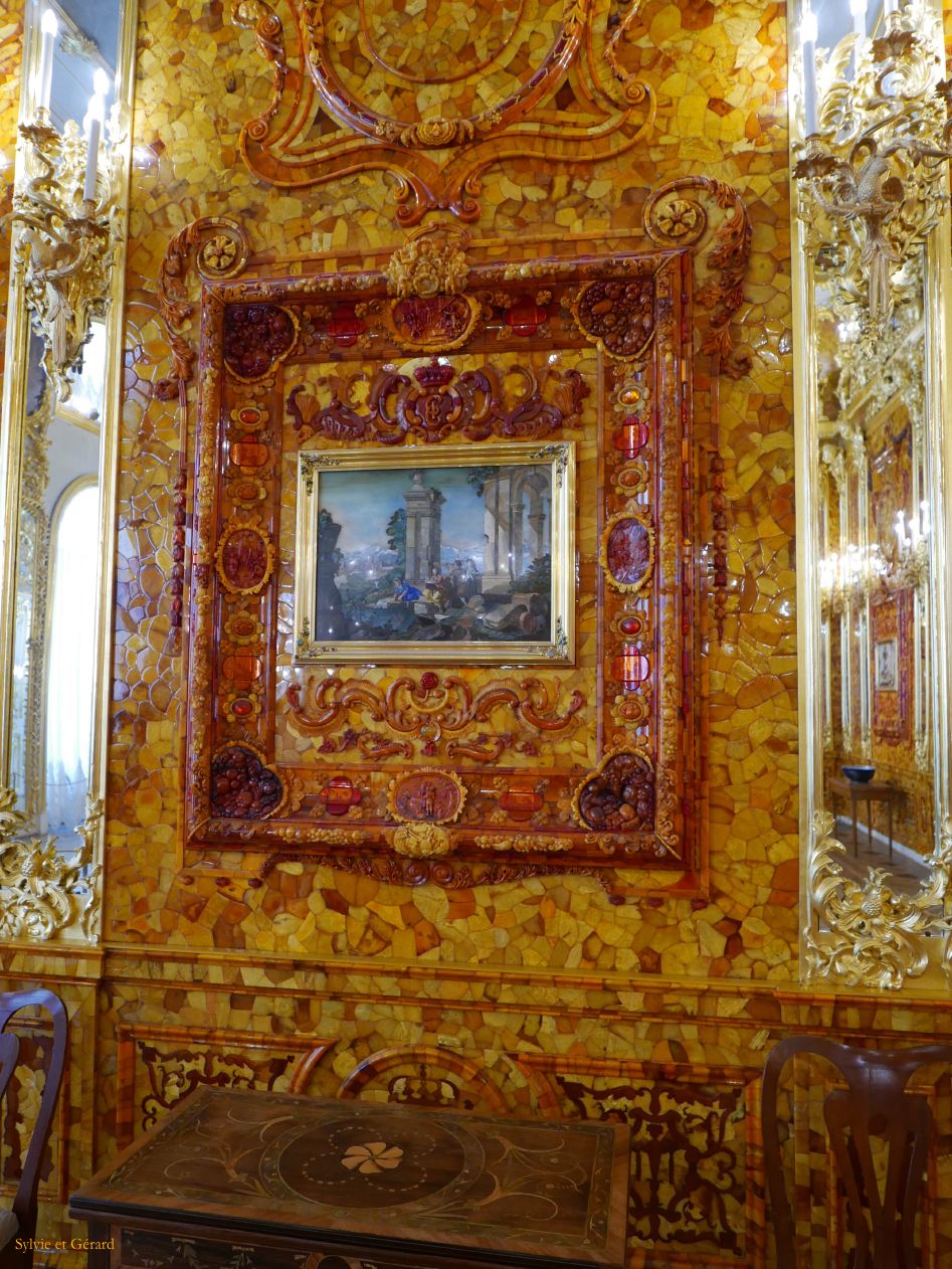 41 Pouchkine Palais de Catherine la chambre d'ambre 