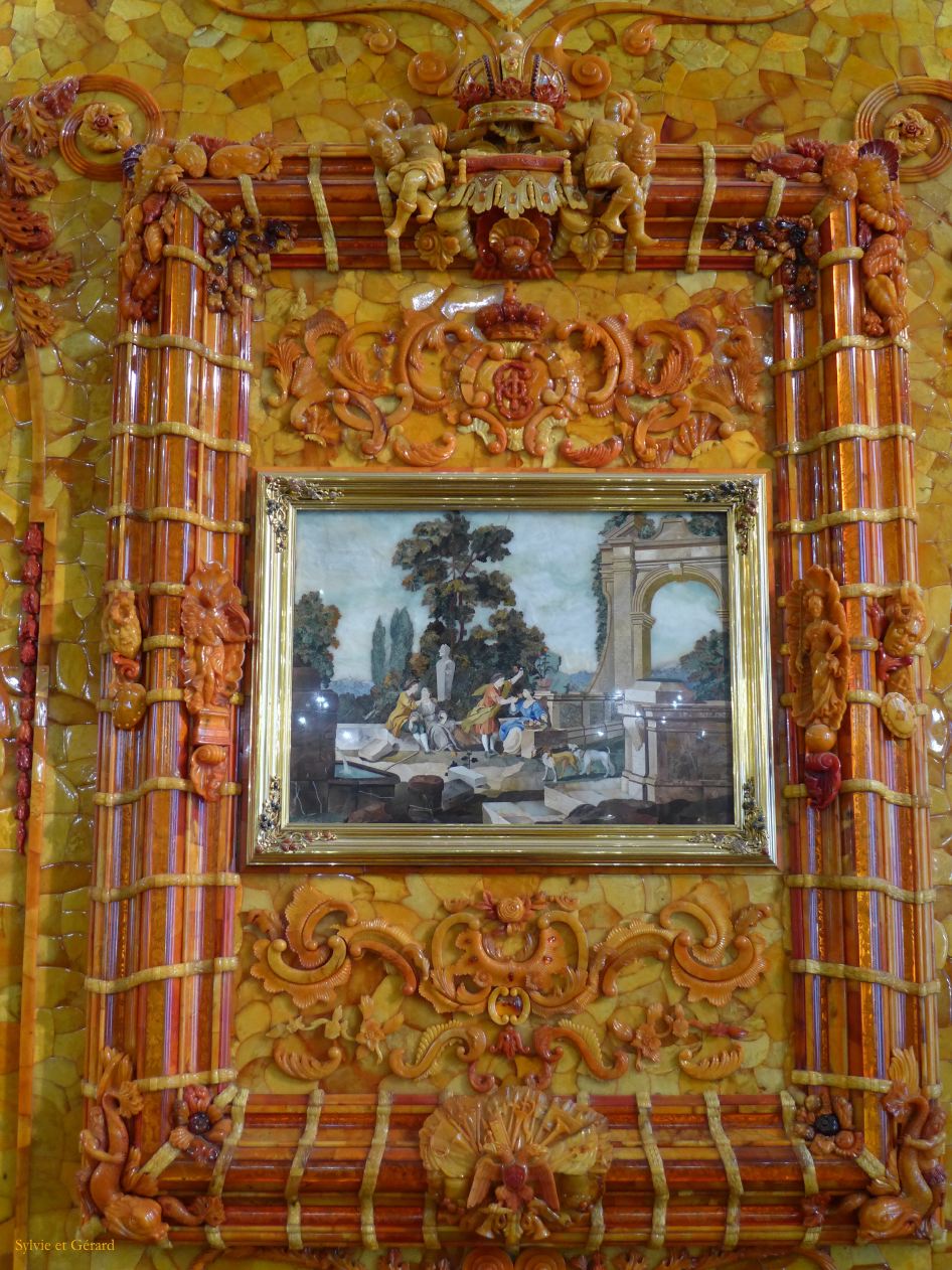 43 Pouchkine Palais de Catherine la chambre d'ambre 