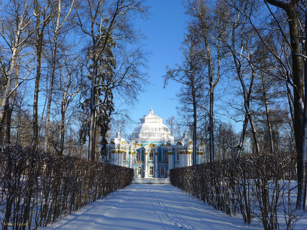 48 Pouchkine Palais de Catherine les jardins l'Ermitage 