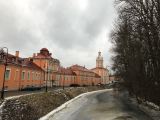 119 Saint Pétersbourg la Laure Alexandre Nevsky d'après le St patron de St Pétersbourg qui vainquit les Suédois sur la Néva en 1240