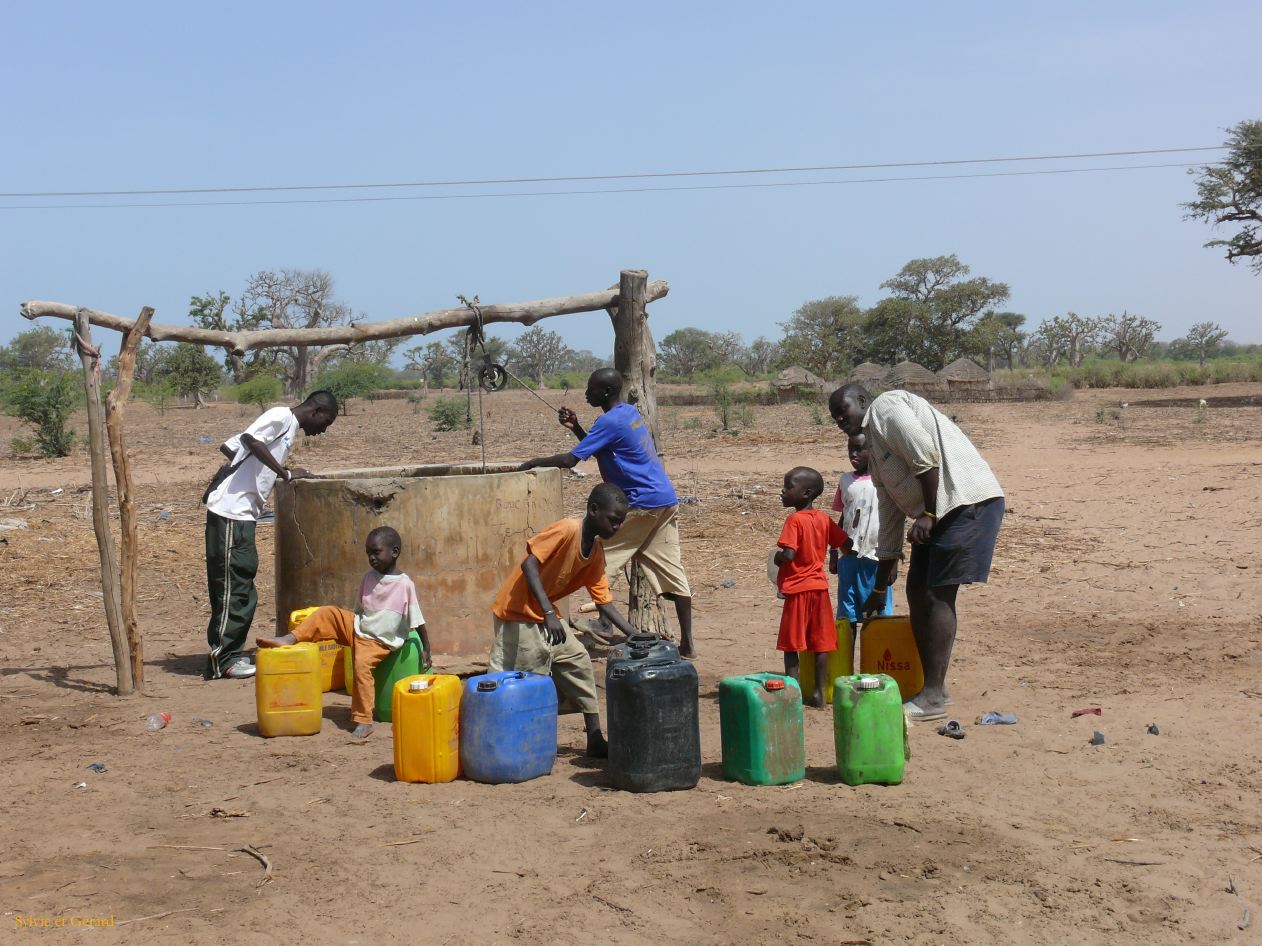 F 20 Nianing le puit du village