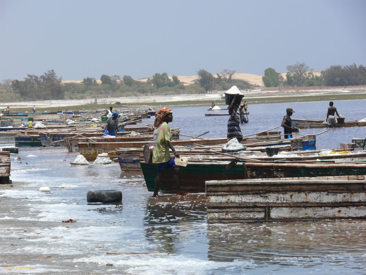D 03 Lac rose b se trouve sur la côte à 30 km de Dakar