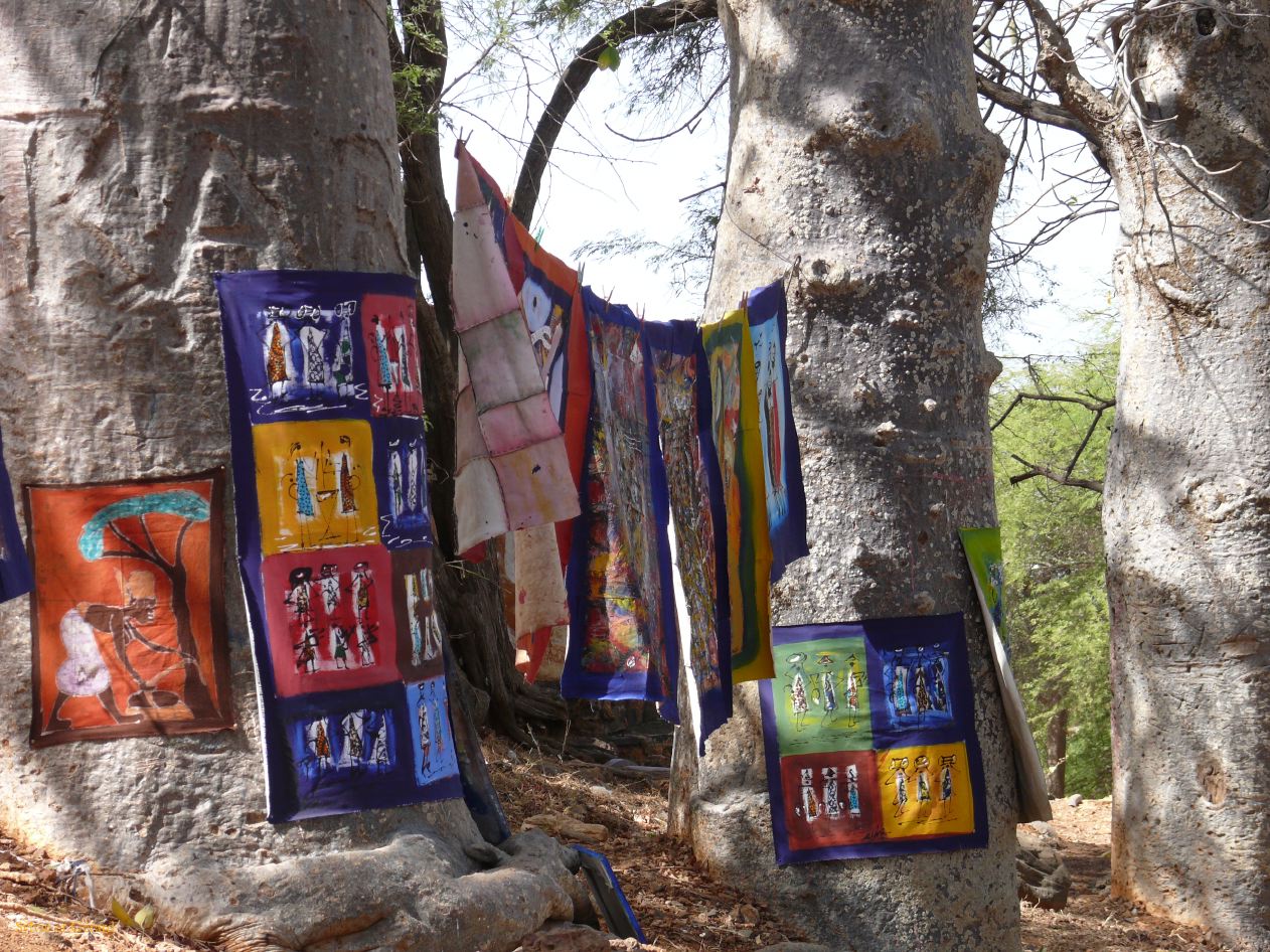 B 19 Ile de Gorée peintures