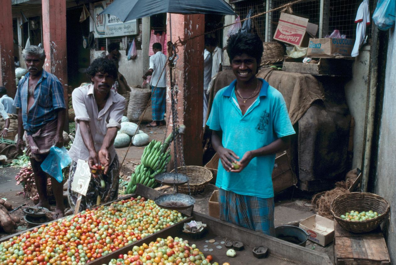 Sri Lanka 1990-148 marché