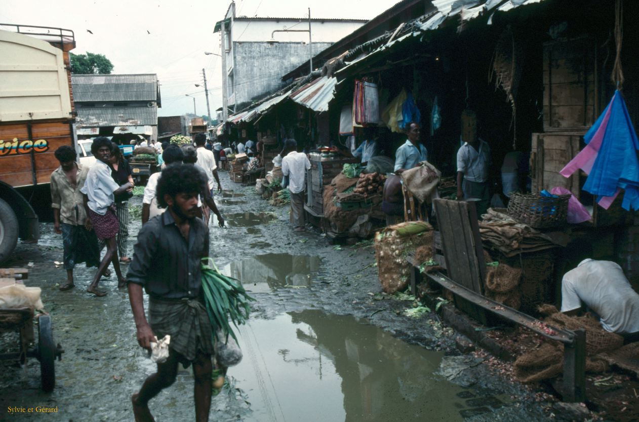 Sri Lanka 1990-016 marché