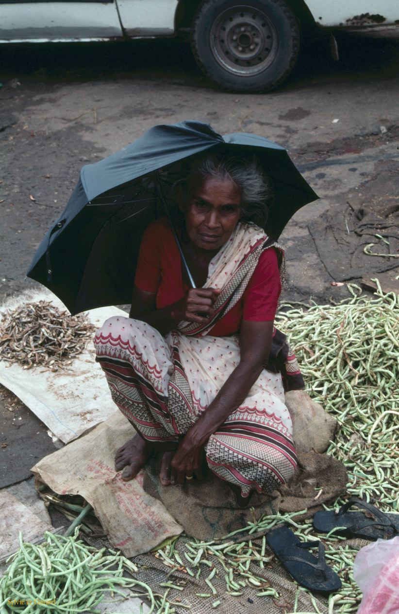 Sri Lanka 1990-017 marché