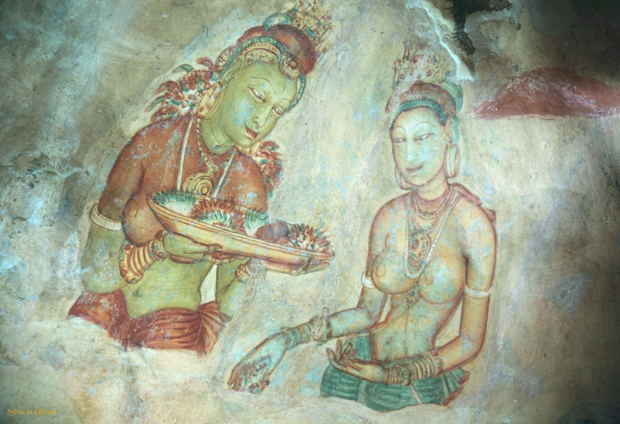 Sri Lanka 1990-197 Sigirya peintures