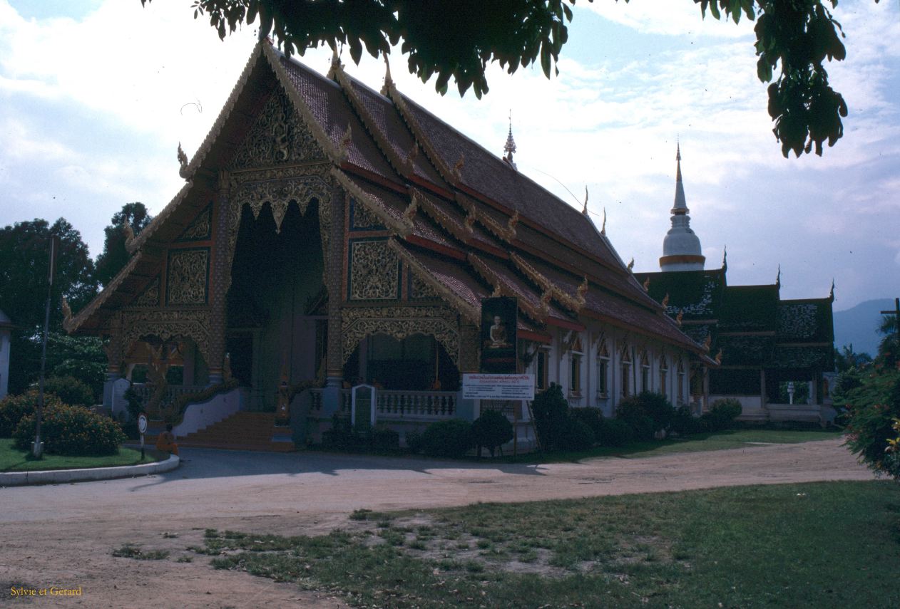 Chiang Mai Wat Phra Sing Thaïlande -088