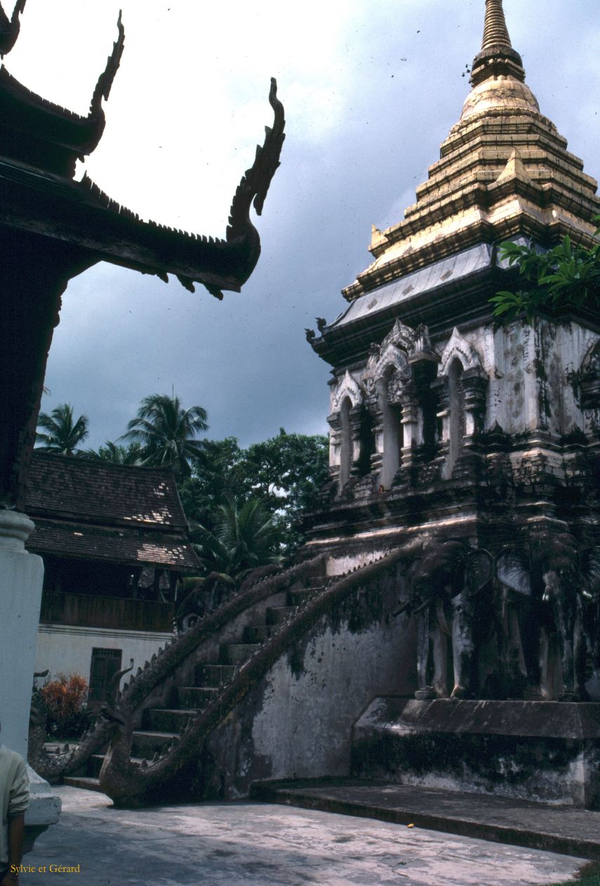 Chiang Mai Wat Chiang Man Thaïlande -097