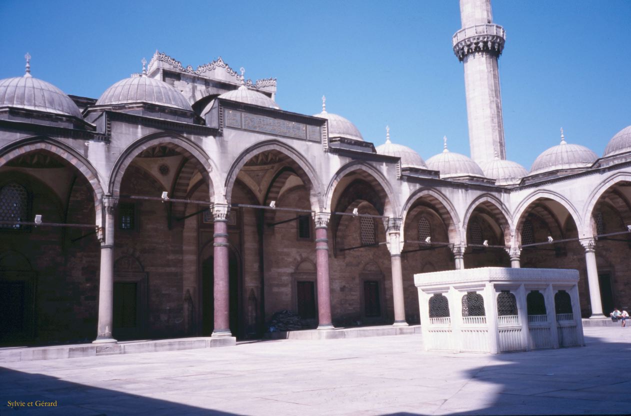 Turquie 2000-080  Istanbul  mosquée Soliman le Magnifique