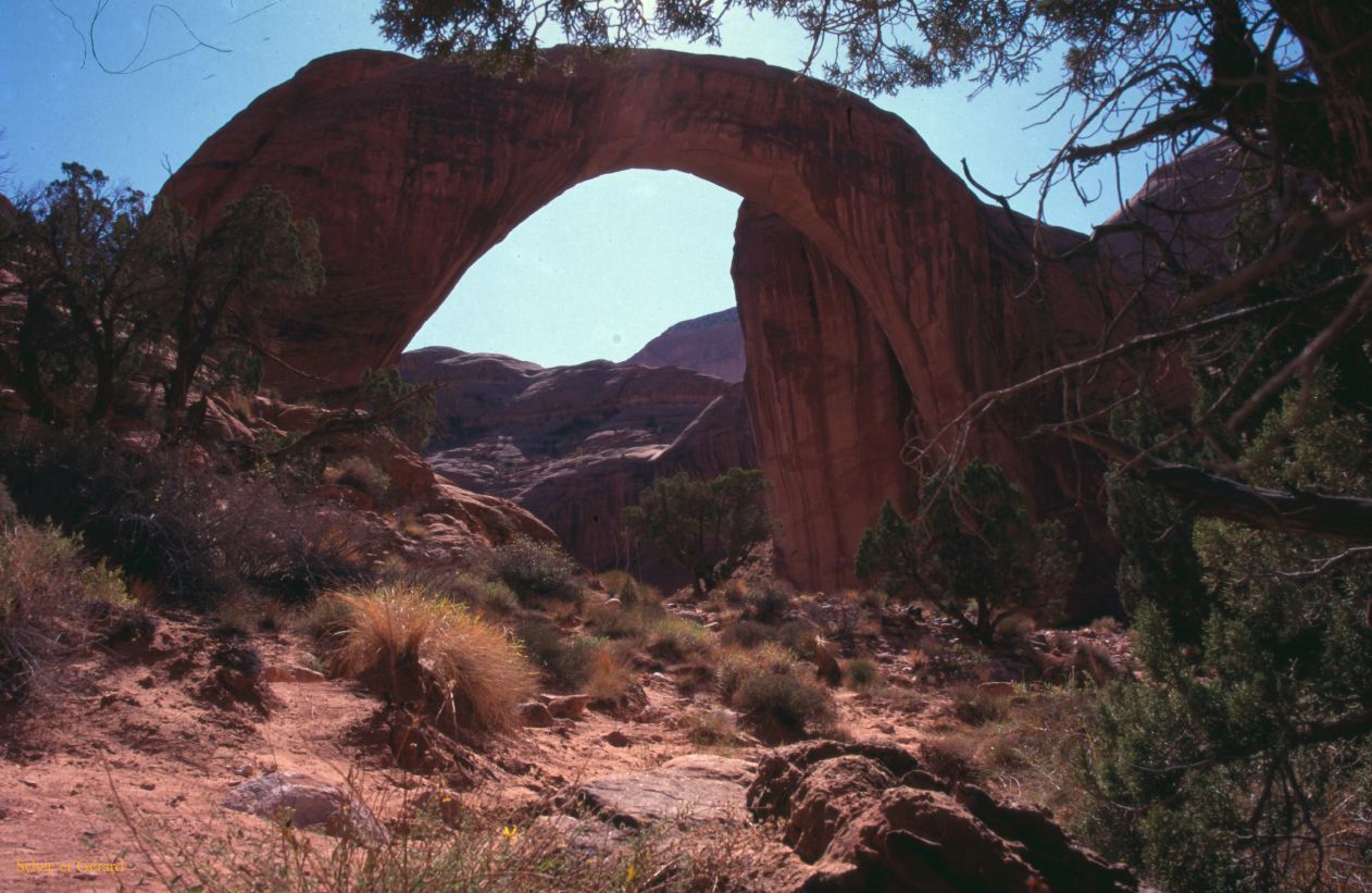 Lake Powell Glen Canyon Rainbow Bridge Utah USA 1996-341