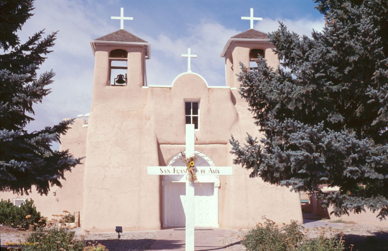 USA 1997-154 église de Taos