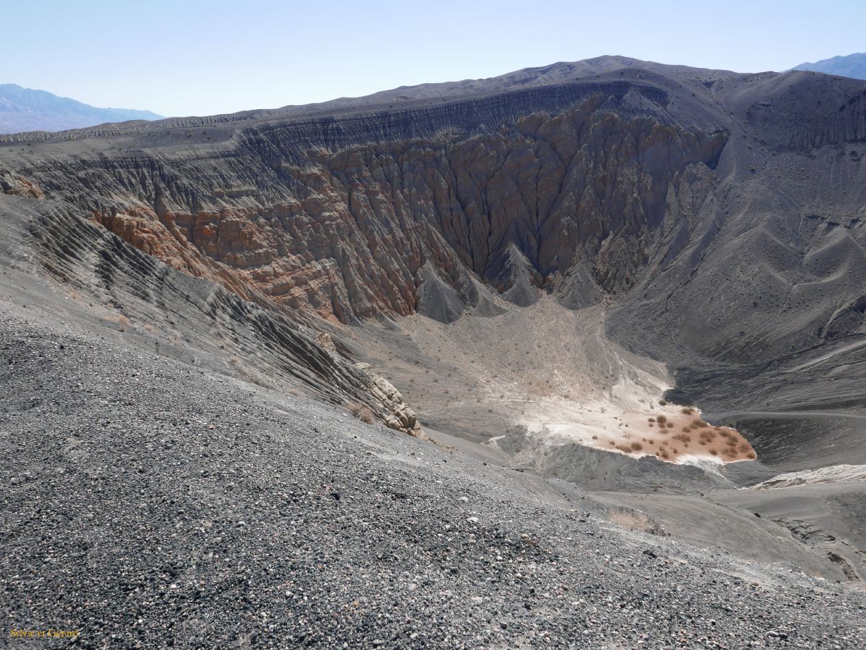 A 31 Vallée de la Mort Ubehebe Crater 800 m de large