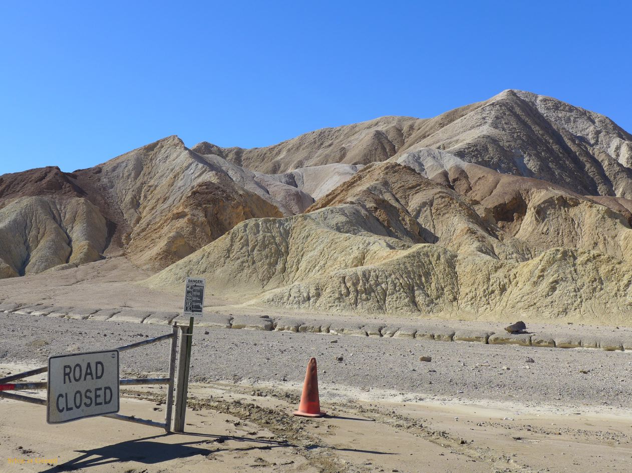 A 05 Vallée de la Mort certains chemins sont encore fermés 