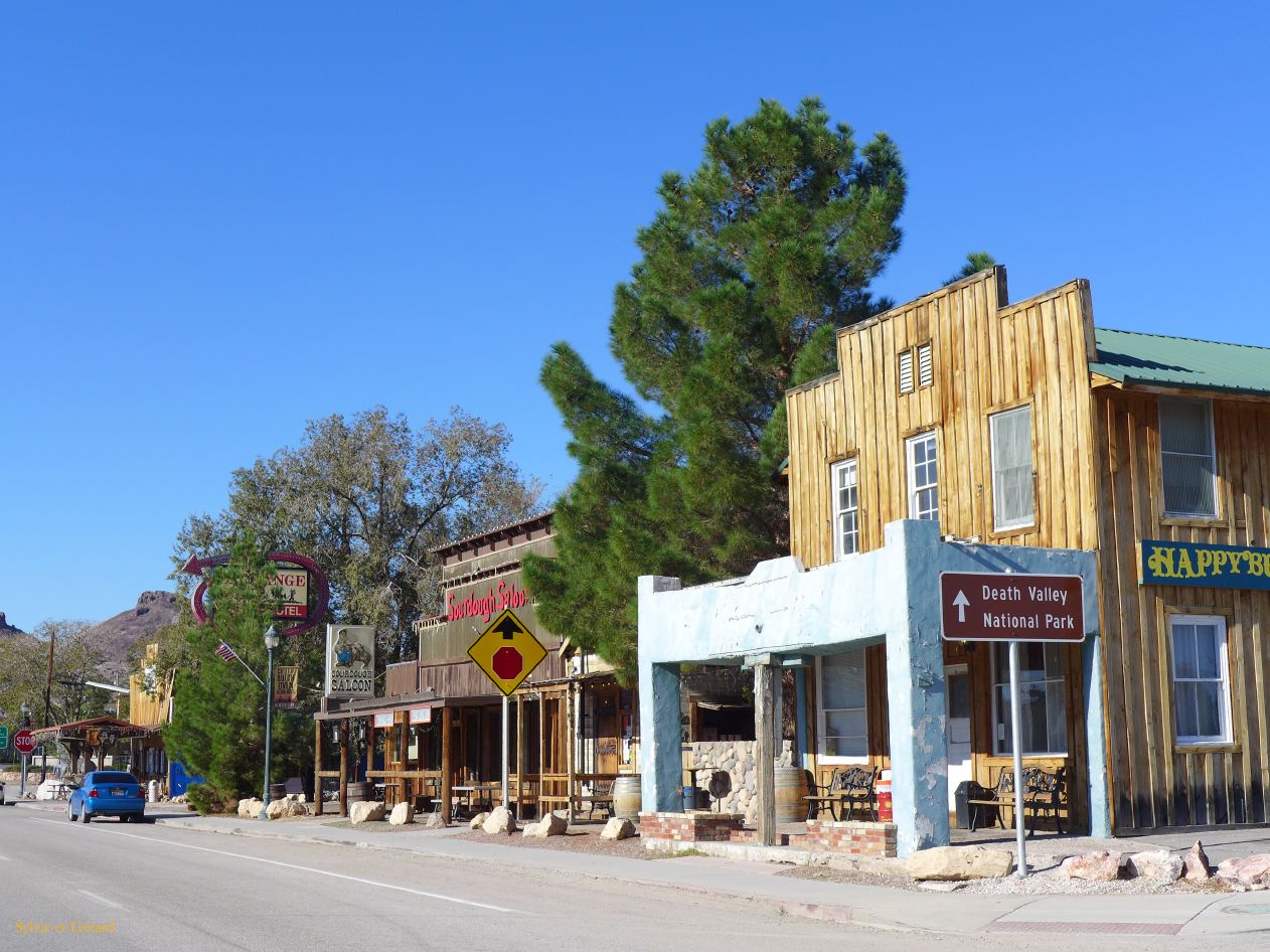 A 53 Vallée de la Mort Beatty entrée est du parc