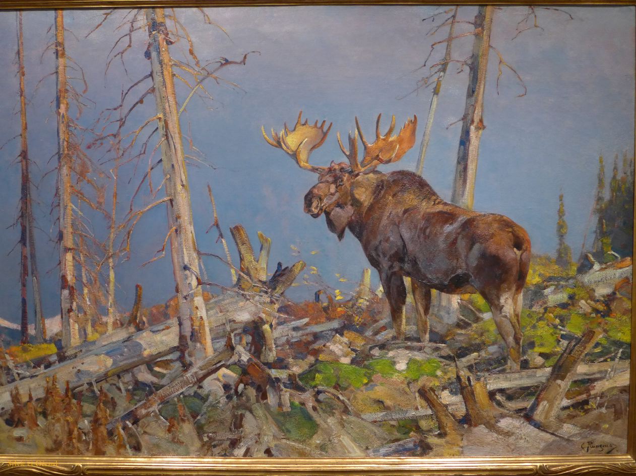 WYOMING Jackson Hole 05 peinture de Carl Rungius 