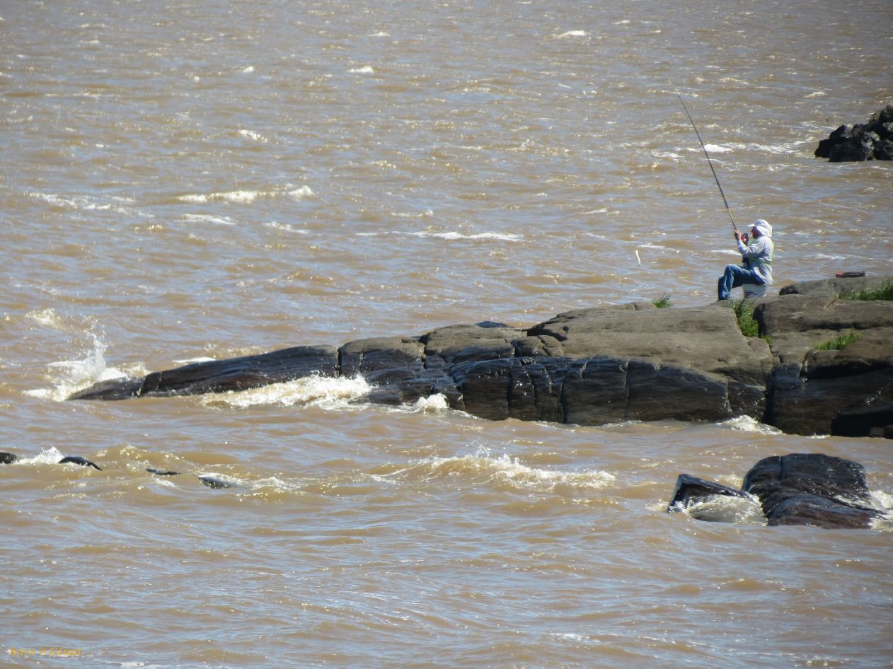 Pêcheur sur le Rio
